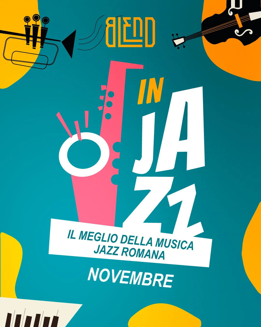 Blend in Jazz, la rassegna jazz del mercoledì al Blend